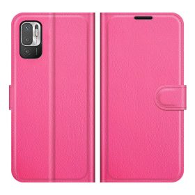   RMPACK Xiaomi Redmi Note 10 5G Notesz Tok Business Series V2 Kitámasztható Bankkártyatartóval Pink