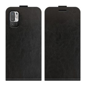   RMPACK Xiaomi Redmi Note 10 5G Flip Tok Kártyatartóval Mágneses Fekete