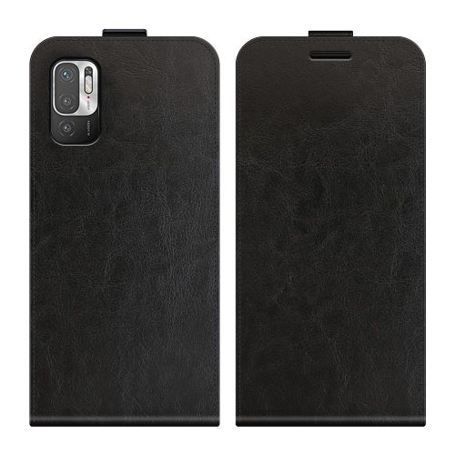 RMPACK Xiaomi Redmi Note 10 5G Flip Tok Kártyatartóval Mágneses Fekete