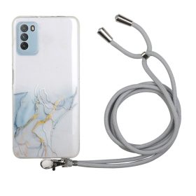   RMPACK Xiaomi Redmi Note 10 5G TPU Mintás Szilikon Tok Nyakba Akasztható Pánttal A02