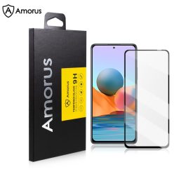   RMPACK Xiaomi Redmi Note 10 5G Üvegfólia Tempered Glass AMORUS -FullSize- 3D