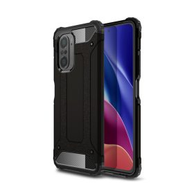   RMPACK Xiaomi Poco F3 / Mi 11i 5G Ütésálló Armor Tok Guard Series 2in1 Fekete