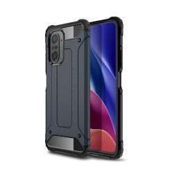   RMPACK Xiaomi Poco F3 / Mi 11i 5G Ütésálló Armor Tok Guard Series 2in1 Sötétkék