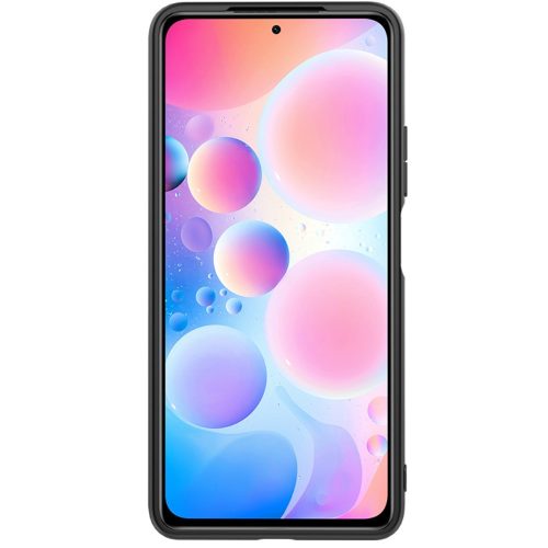 RMPACK Xiaomi Poco F3 / Mi 11i 5G Ütésállókivitel Szilikon Tok Honeycomb Shock-Proof TPU Fekete