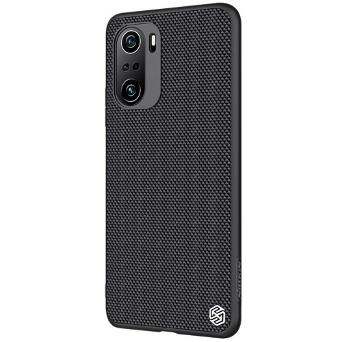 RMPACK Xiaomi Poco F3 / Mi 11i 5G Ütésállókivitel Szilikon Tok Honeycomb Shock-Proof TPU Fekete