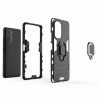 RMPACK Xiaomi Poco F3 / Mi 11i 5G Védőtok Ring Guard Gyűrűs 2in1 Tok Ütésálló - Kitámasztható TPU Hybrid Fekete