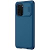 RMPACK Xiaomi Poco F3 / Mi 11i 5G Nillkin Tok CamShield Pro Kameravédővel Ütésállókivitel Kék