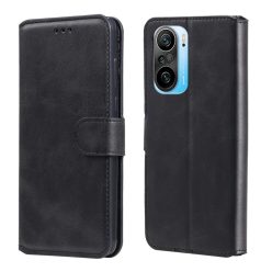   RMPACK Xiaomi Poco F3 / Mi 11i 5G Notesz Tok Business Series Kitámasztható Bankkártyatartóval Fekete