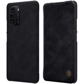  RMPACK Xiaomi Poco F3 / Mi 11i 5G Nillkin Tok Qin Series Bőrmintázattal Fekete