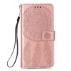 RMPACK Xiaomi Poco F3 / Mi 11i 5G Notesz Tok Dream Catcher - Álomfogó Mintás Kártyartóval- Kitámasztható Rózsaarany