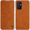 RMPACK OnePlus 9 Nillkin Tok Qin Series Bőrmintázattal Barna
