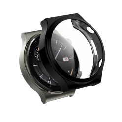   RMPACK Huawei Watch GT2 Pro / Classic / Sport Kijelzővédő Védőkeret TPU Szilikon + Temperd Glass Üvegfólia 2in1 Fekete