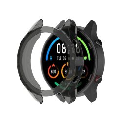   RMPACK Xiaomi Mi Watch Védőkeret Kijelzővédő TPU Szilikon Fekete