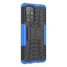 RMPACK Oppo Reno 5 Z 5G Ütésálló Tok Kitámasztható 2in1 Hybrid Kék