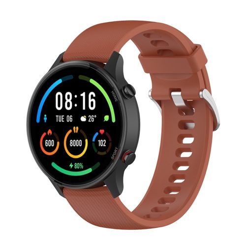 RMPACK Xiaomi Mi Watch Pótszíj Óraszíj Szilikon Trendy Style Barna