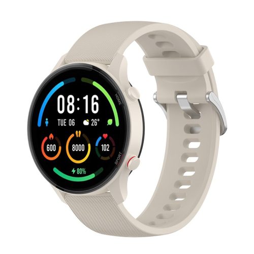 RMPACK Xiaomi Mi Watch Pótszíj Óraszíj Szilikon Trendy Style Bézs