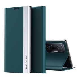   RMPACK Xiaomi 11T / 11T Pro Notesz Tok New Design Series Kitámasztható Mágneses Zöld