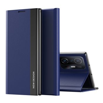 RMPACK Xiaomi 11T / 11T Pro Notesz Tok New Design Series Kitámasztható Mágneses Kék   RMPACK Xiaomi 11T / 11T Pro Notesz Tok New Design Series Kitámasztható Mágneses Kék