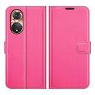 RMPACK Honor 50 / Huawei Nova 9 Notesz Tok Business Series Kitámasztható Bankkártyatartóval Pink