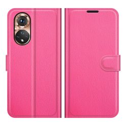   RMPACK Honor 50 / Huawei Nova 9 Notesz Tok Business Series Kitámasztható Bankkártyatartóval Pink