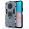 RMPACK Honor 50 Lite / Huawei Nova 8i Védőtok Ring Guard Gyűrűs 2in1 Tok Ütésálló - Kitámasztható TPU Hybrid Sötétkék