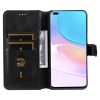RMPACK Honor 50 Lite / Huawei Nova 8i Notesz Tok Business Series V3 Kitámasztható Bankkártyatartóval Fekete