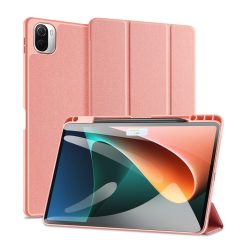   RMPACK Xiaomi Pad 5 / Pad 5 Pro Notesz Tok DUX DUCIS Domo Series Kitámasztható 2in1 PU+TPU SmartCover Rózsaszín