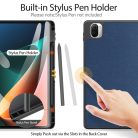 RMPACK Xiaomi Pad 5 / Pad 5 Pro Notesz Tok DUX DUCIS Domo Series Kitámasztható 2in1 PU+TPU SmartCover Kék