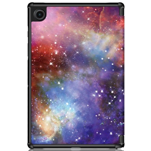 RMPACK Samsung Galaxy A8 10.5 X200/X205 Mintás Notesz Tok Kitámasztható Mágneses AutoWake/Sleep Funkcióval A01