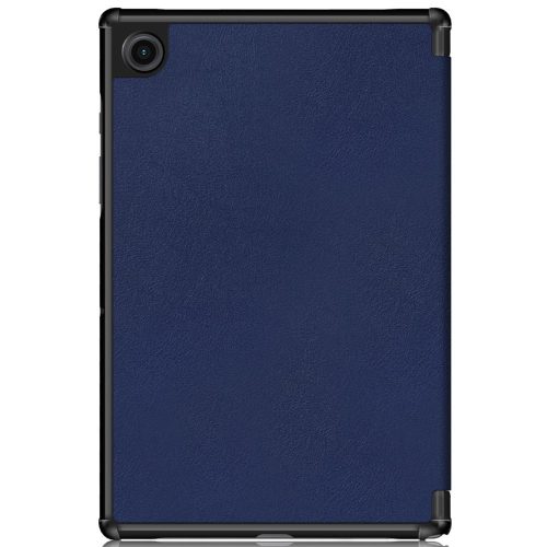 RMPACK Samsung Galaxy A8 10.5 X200/X205 Tok Business Series Kitámasztható Tri-Fold Series Mágneses Ébresztő Funkcióval Kék