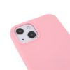 iPhone 13 6.1' Tok Szilikon TPU Pánttal Rózsaszín