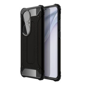   RMPACK Huawei P50 Pro Ütésálló Armor Tok Guard Series 2in1 Fekete