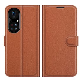   RMPACK Huawei P50 Pro Notesz Tok Business Series Kitámasztható Bankkártyatartóval Barna