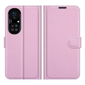   RMPACK Huawei P50 Pro Notesz Tok Business Series Kitámasztható Bankkártyatartóval Rózsaszín