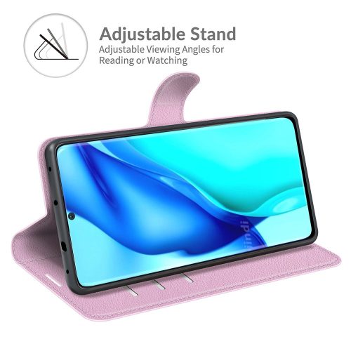 RMPACK Huawei P50 Pro Notesz Tok Business Series Kitámasztható Bankkártyatartóval Rózsaszín