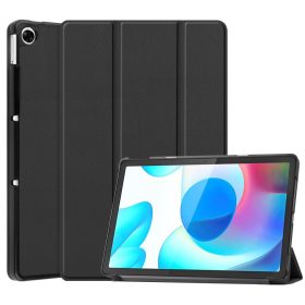   RMPACK Realme Pad 10.4 Tok Tri-Fold Series Notesz Kitámasztható Fekete