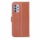 RMPACK Samsung Galaxy A53 5G Notesz Tok Business Series Kitámasztható Bankkártyatartóval Barna