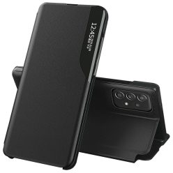   RMPACK Samsung Galaxy A53 5G Notesz Tok Ablakos View Window Series Kitámasztható Fekete