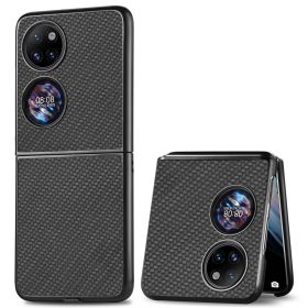   RMPACK Huawei P50 Pocket Tok Carbon Edition Karbon Mintázattal Fekete