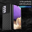 RMPACK Samsung Galaxy A33 5G Szilikon Tok Twill Ütésálló Thunder Series Kivitel Fekete