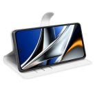 RMPACK Xiaomi Poco X4 Pro 5G Notesz Tok Business Series Kitámasztható Bankkártyatartóval Fehér