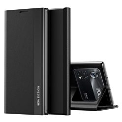   RMPACK Xiaomi Poco X4 Pro 5G Notesz Tok New Design Series Kitámasztható Mágneses Fekete