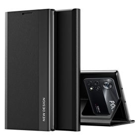   RMPACK Xiaomi Poco X4 Pro 5G Notesz Tok New Design Series Kitámasztható Mágneses Fekete