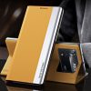 RMPACK Xiaomi Poco X4 Pro 5G Notesz Tok New Design Series Kitámasztható Mágneses Sárga