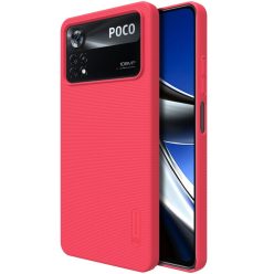   RMPACK Xiaomi Poco X4 Pro 5G Nillkin Tok Super Frosted Shield Series Piros
