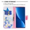 RMPACK Xiaomi Poco X4 Pro 5G Notesz Tok Mintás Kitámasztható - Kártyatartóval Colorful Series A02