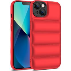   iPhone 13 6.1' Szilikon Tok Puha Airbag Series TPU Piros