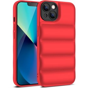   iPhone 13 6.1' Szilikon Tok Puha Airbag Series TPU Piros