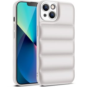   iPhone 13 6.1' Szilikon Tok Puha Airbag Series TPU Fehér