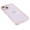 iPhone 13 6.1' Tok Szilikon Csillámló Mintás TPU Fehér